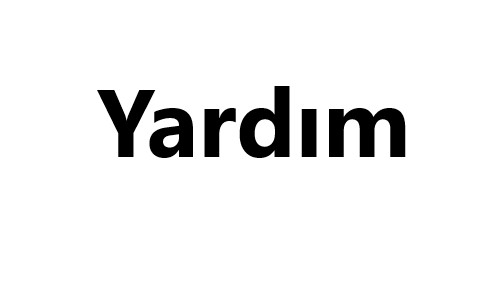 Yardım 